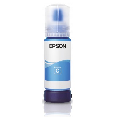 Ink Epson C13T07D24A, 115 EcoTank Ink Bottle, Cyan Ink Epson C13T07D24A, 115 EcoTank Ink Bottle, Cyan