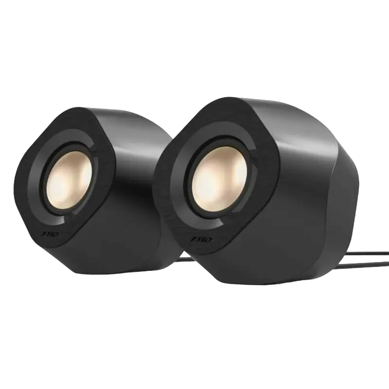 Компьютерные колонки 2.0 Стерео F&D V720, Чёрный