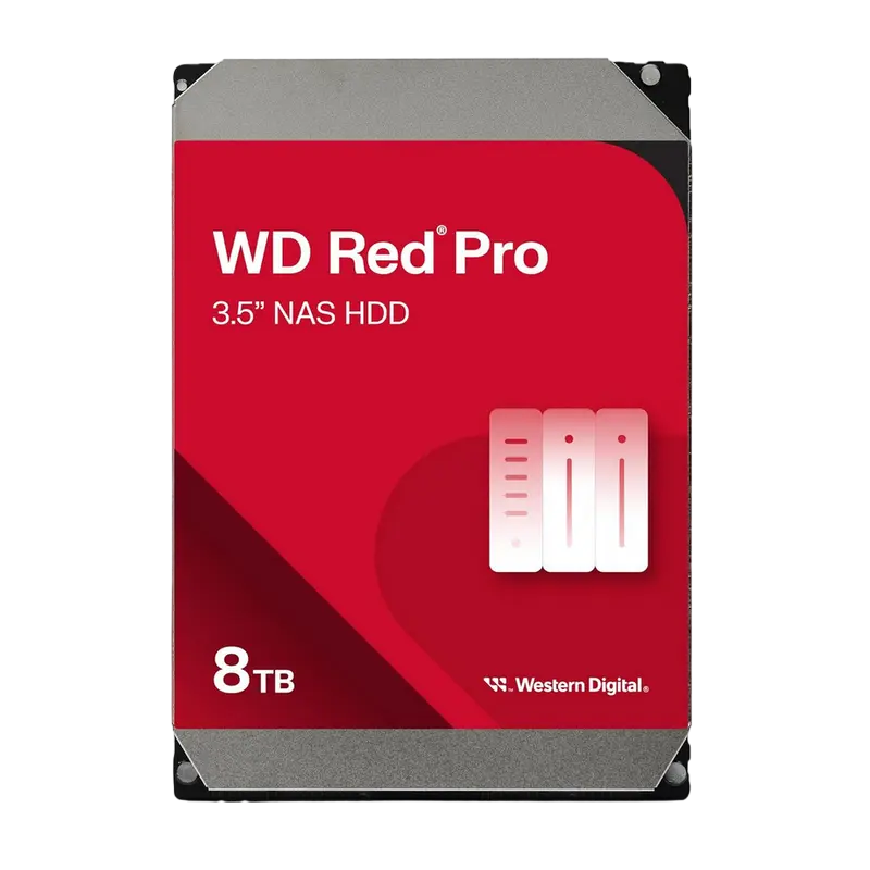 Жесткий диск Western Digital WD Red Pro, 3.5", 8 TБ <WD8005FFBX>