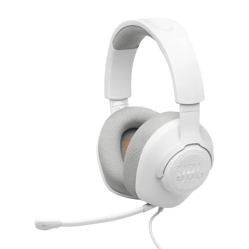 Игровая Гарнитура JBL Quantum 100M2, Проводной аналоговый, Белый
