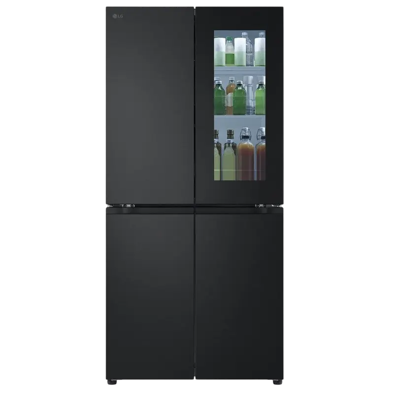 Холодильник LG GMV860EPDE, InstaView Door-in-Door™, Чёрный