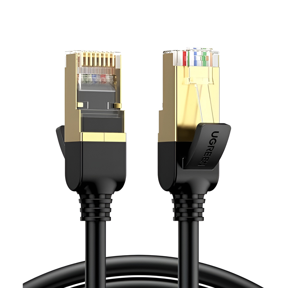 UGREEN Cat7 F/FTP Ethernet Cable, 10Gbps, 5m, Black