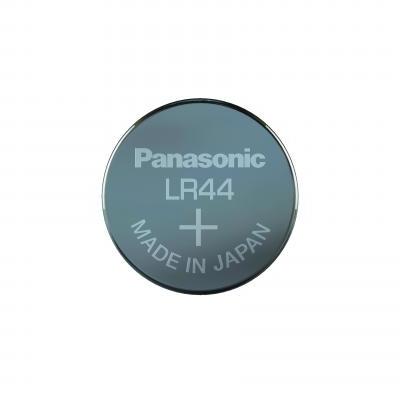 Дисковые батарейки Panasonic LR-44EL, LR44, 2шт.