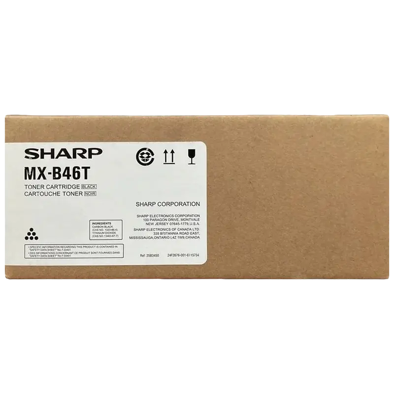 Тонер Sharp MXB46T, Черный,бумага ,чернила, Opc, тонер, dvd, duracell, батарейки