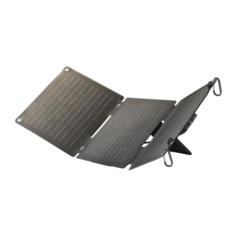 Зарядное устройство Cellularline Portable Solar Charger, 20Вт, Серый