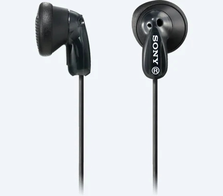 Earphones SONY MDR-E9LPB, 3pin 3.5mm jack L-shaped, Cable: 1.2m, Black Earphones SONY MDR-E9LPB, 3pin 3.5mm jack L-shaped, Cable: 1.2m, Black