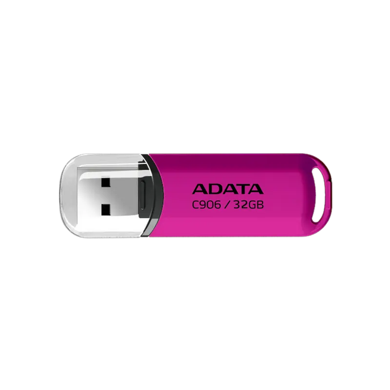 USB Flash накопитель ADATA C906, 32Гб, Розовый