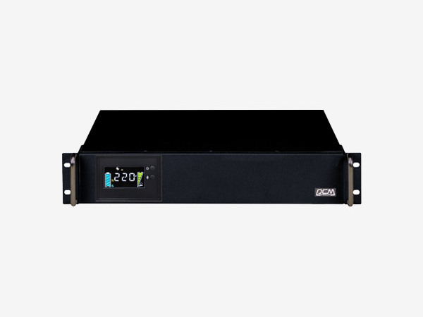 UPS PowerCom KIN-1200AP 1200VA/960W, Rack 2U, Line Interactive,LED, AVR, USB, RS232, RJ45, 6xIEC C13
