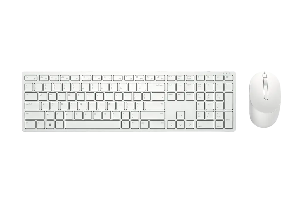 Клавиатура и мышь DELL KM5221W, Беспроводное, Белый, клавиатуры ,мышки ,веб камера ,коврики ,флешки , 16gb, 32gb,64gb,128gb,256gb,512,microsd,sd