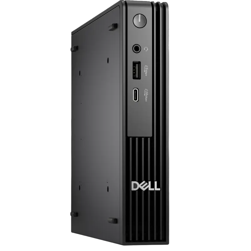 Мини ПК DELL Pro Micro QCM1250, MFF, Intel Core i3-14100T, 16Гб/512Гб, Intel UHD Graphics 730, Linux Ubuntu