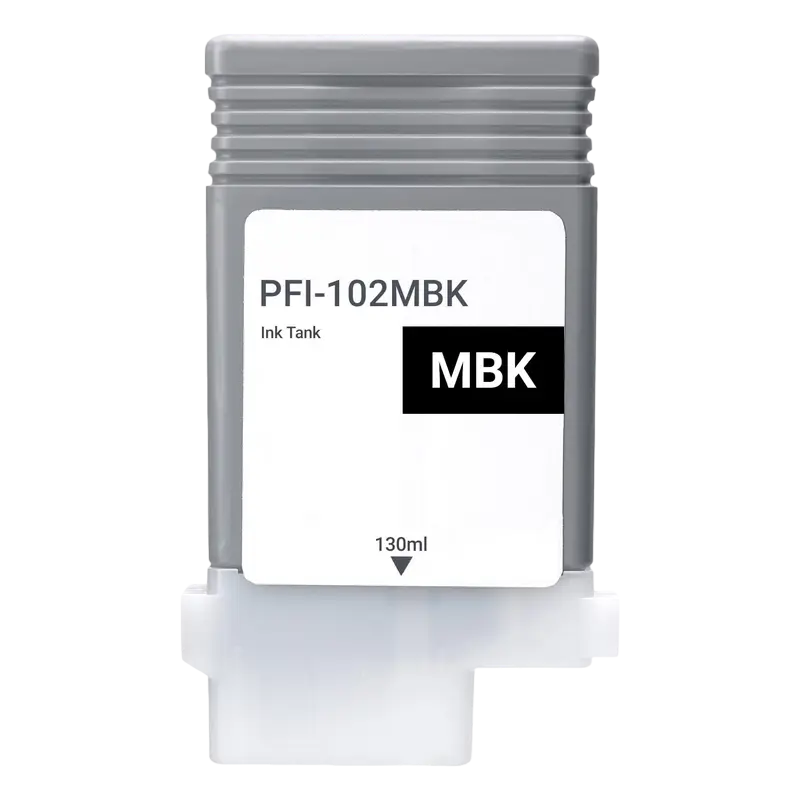 Картридж чернильный Canon PFI-102, 130мл, Матовый Черный,бумага ,чернила, Opc, тонер, dvd, duracell, батарейки
