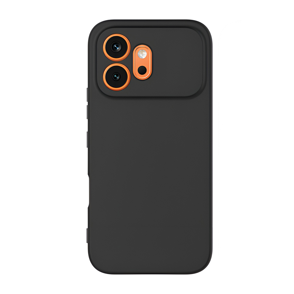 WOO Case Liquid Silicone Honor 600 5G, Black