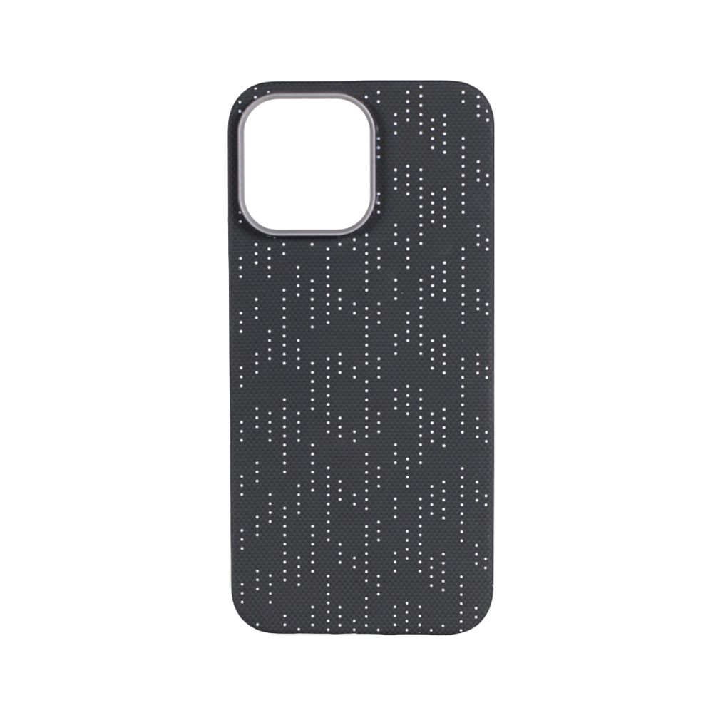 VANTA Case Carbon Silkscreen Fleck Magsafe for iPhone 16, Galaxy White