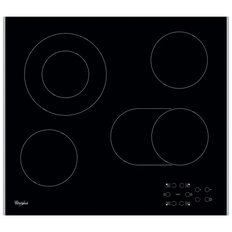 Электрическая варочная панель Whirlpool AKT 8210 LX, Чёрный