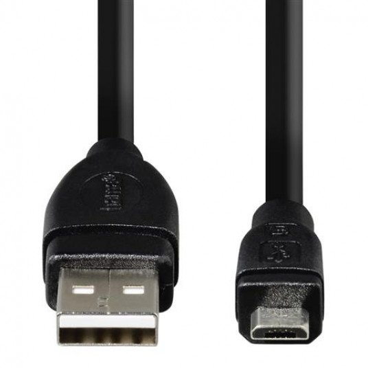 Hama 185228 Classic Line Micro-USB 2.0 Cable, Shielded, black, 1.80 m,usb ,micro ,iphone, 3.5, tupe-c, тюльпаны