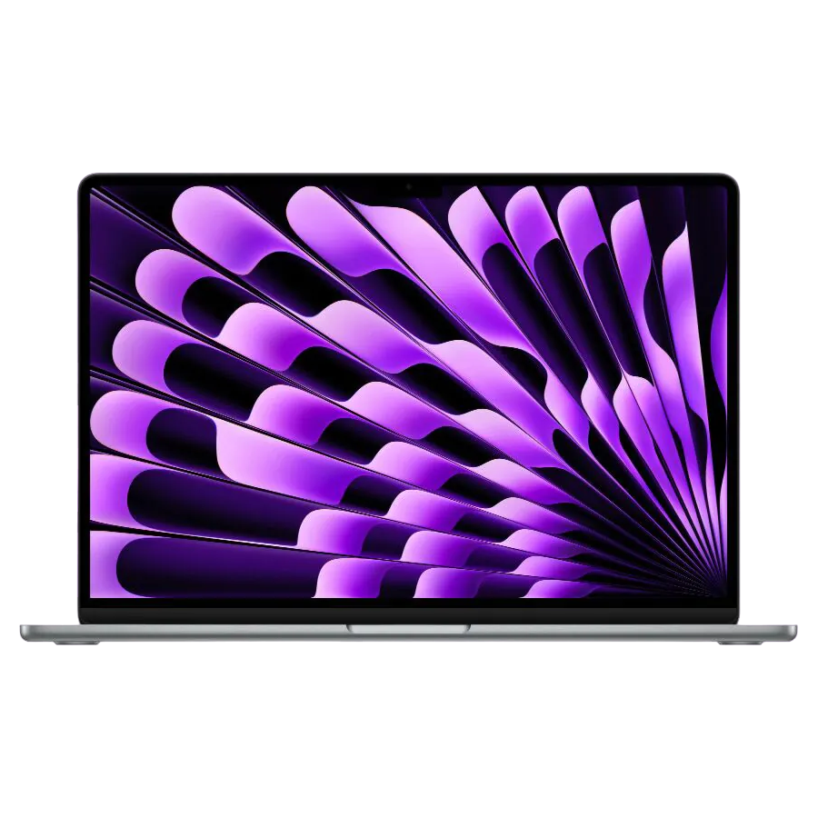 Ноутбук 15,3" Apple MacBook Air A2941, Космический серый, M2 with 8-core CPU and 10-core GPU, 8Гб/256Гб, macOS Ventura