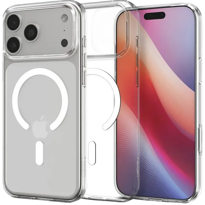 Чехол Spigen Liquid Crystal Mag для Apple Iphone 17 Pro Max, Clear | White