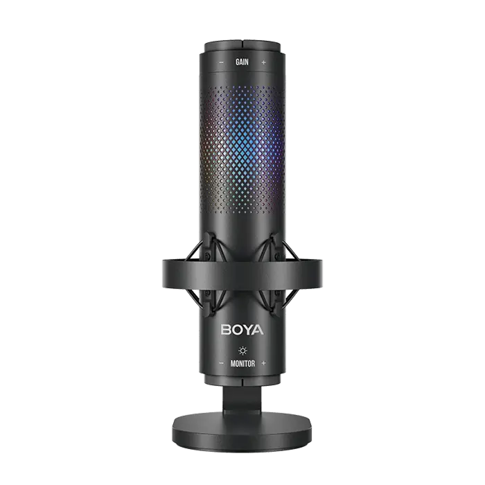 Игровой Микрофон Boya K9, Проводной аналоговый, Черный