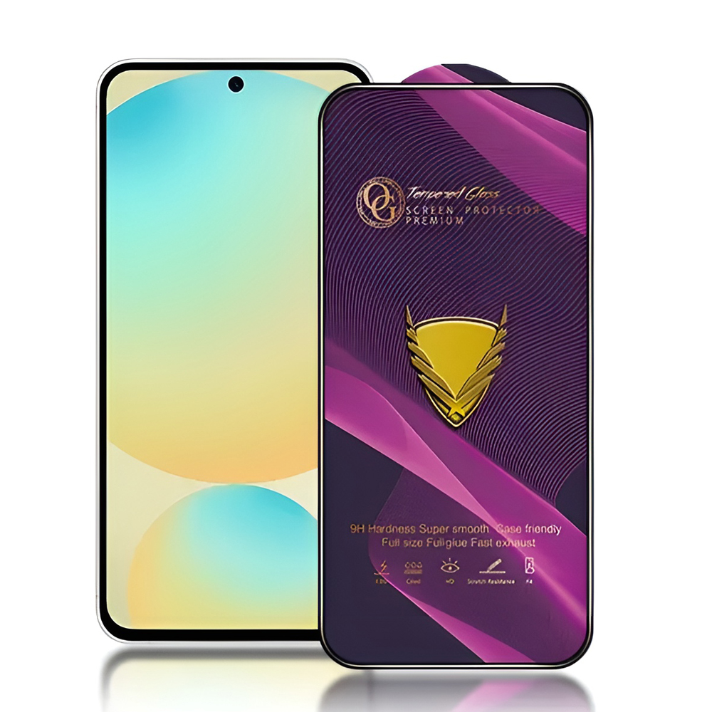 GA Tempered Glass for Oppo A80, Black (10pcs)