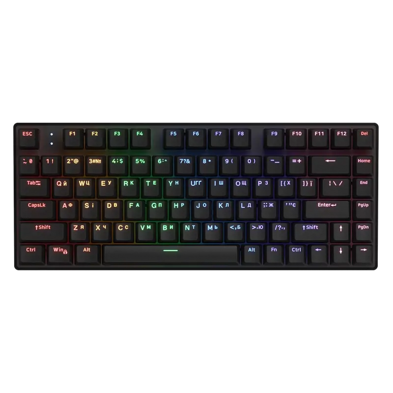 Клавиатура HATOR Icefall Mecha TKL, Беспроводное, Чёрный