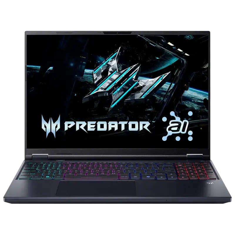Игровой ноутбук 16" Acer Predator Helios 16 AI PH16-73, Abyssal Black, Intel Core Ultra 9 275HX, 32Гб/1024Гб, Linux eShell