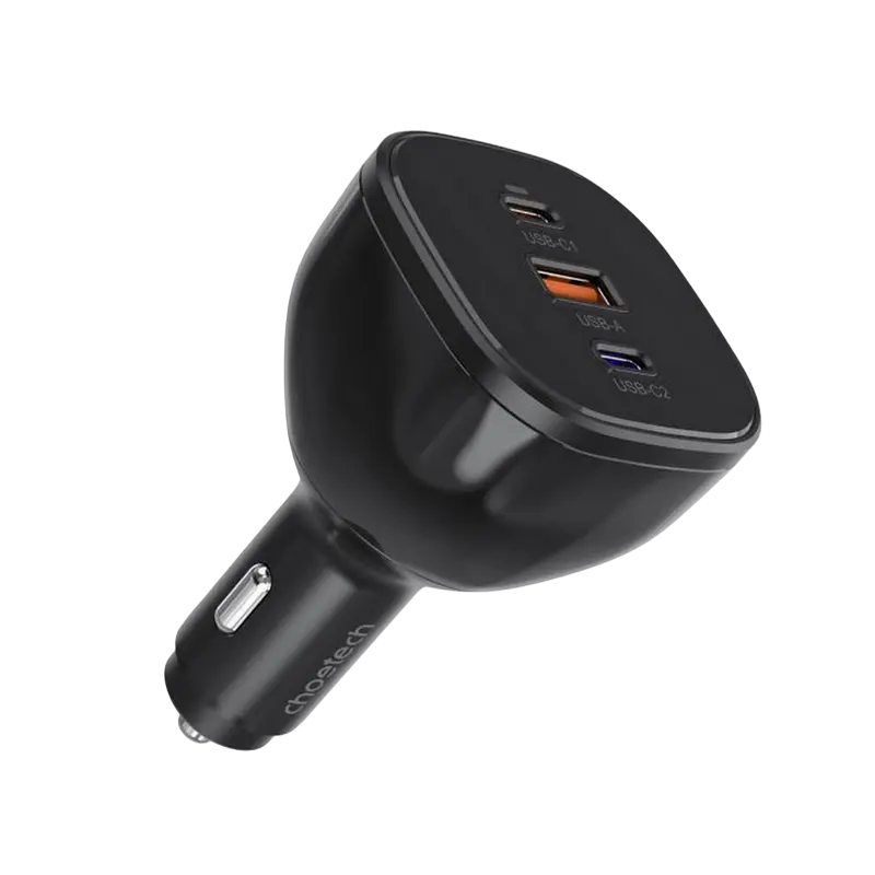 Автомобильное зарядное устройство Choetech TC0024, 165Вт, Чёрный