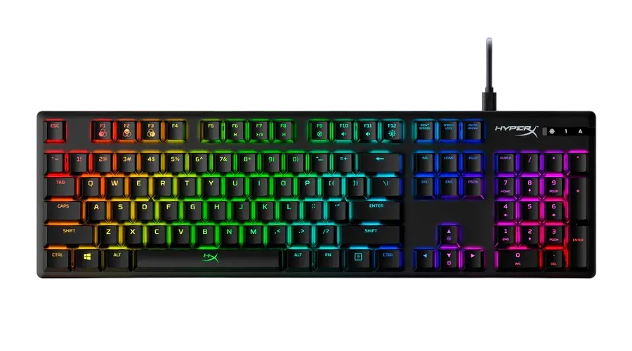 Клавиатура HyperX Alloy Origins, Проводное, Чёрный, клавиатуры ,мышки ,веб камера ,коврики ,флешки , 16gb, 32gb,64gb,128gb,256gb,512,microsd,sd