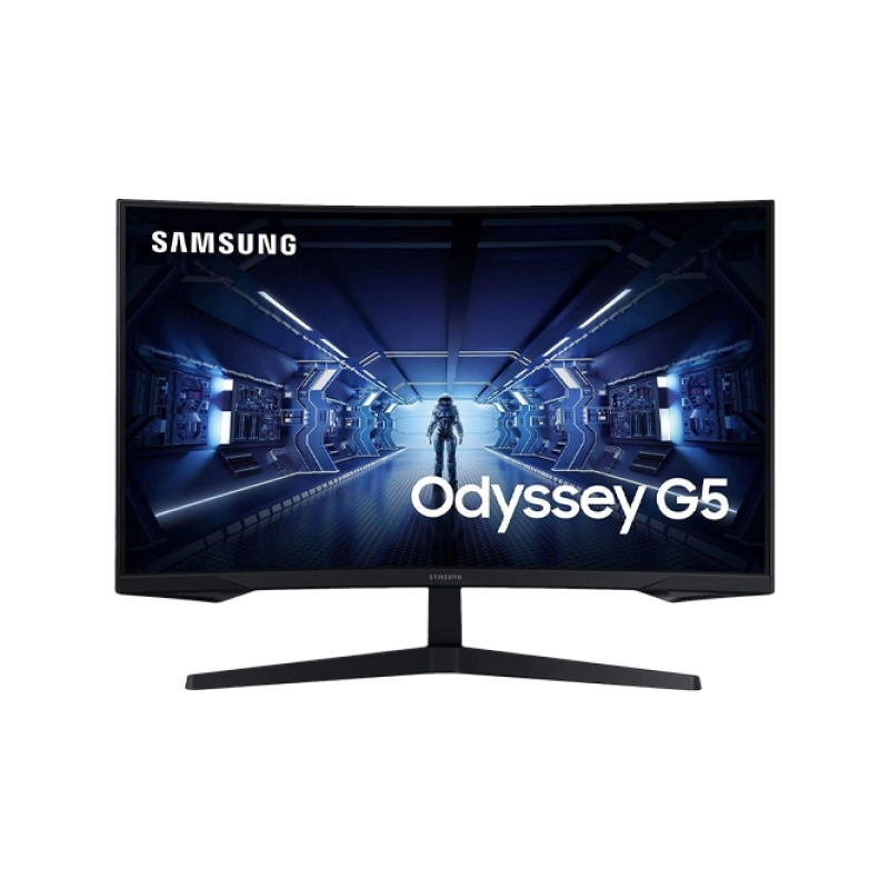27" Игровой монитор Samsung C27G55TQ, VA 2560x1440 WQHD, Чёрный