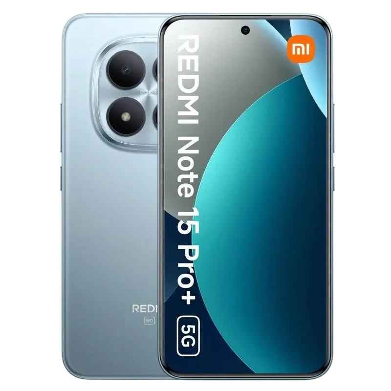 Смартфон Xiaomi Redmi Note 15 Pro+ 5G, 12Гб/512Гб, Glacier Blue