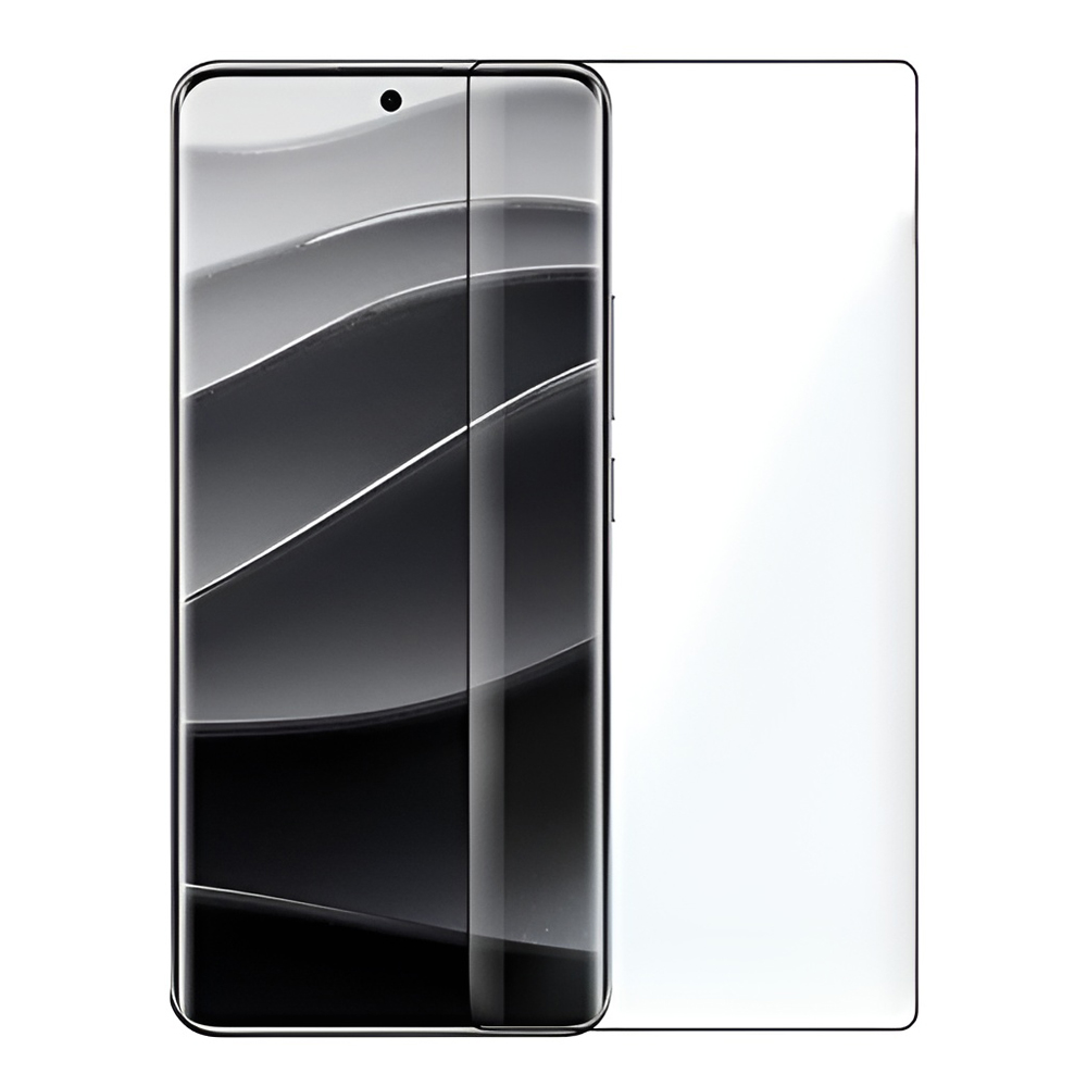 Helmet Diamond Glass 5D Redmi Note 14, Black