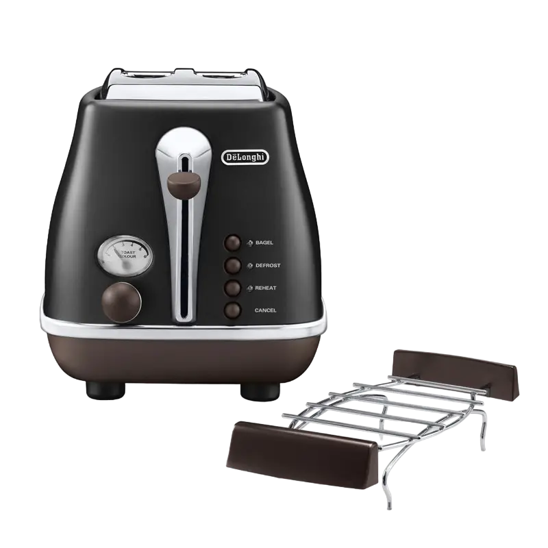 Тостер DeLonghi CTOV 2103 BK, Чёрный