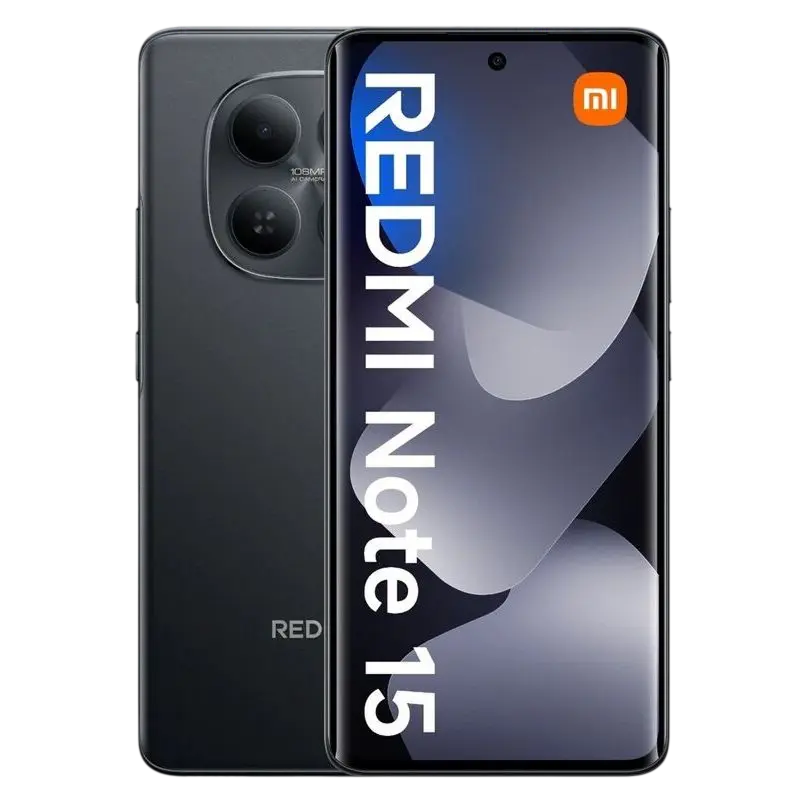 Смартфон Xiaomi Redmi Note 15 4G , 6Гб/128Гб, Чёрный