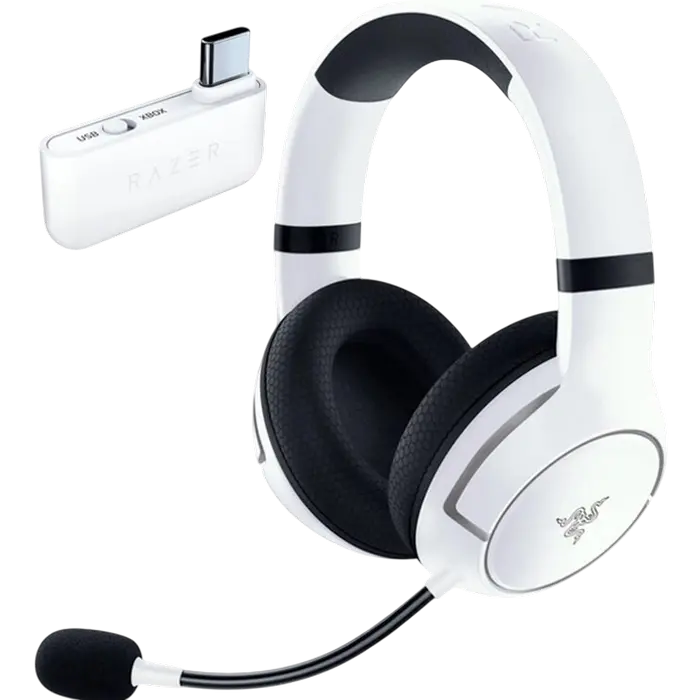 Игровая Гарнитура Razer Kaira for Xbox, Беспроводной, Белый