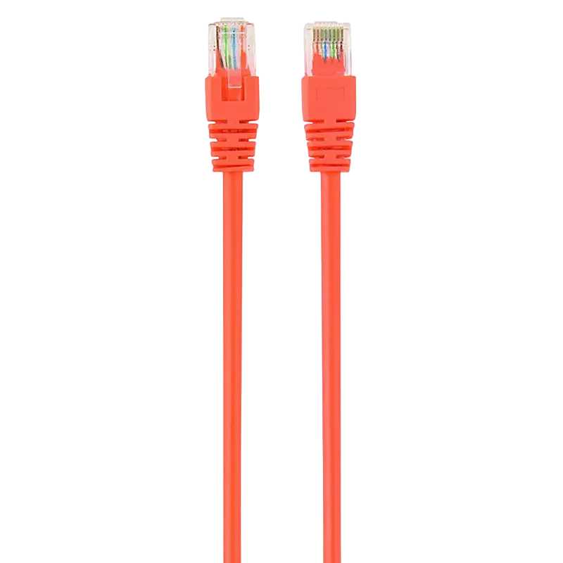 Патч-корд Cablexpert PP12-2M/O, CAT5e UTP, 2м, Оранжевый,usb ,micro ,iphone, 3.5, tupe-c, тюльпаны