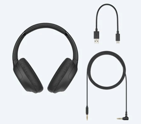 Bluetooth Headphones SONY WH-CH710N, Black Bluetooth Headphones SONY WH-CH710N, Black
