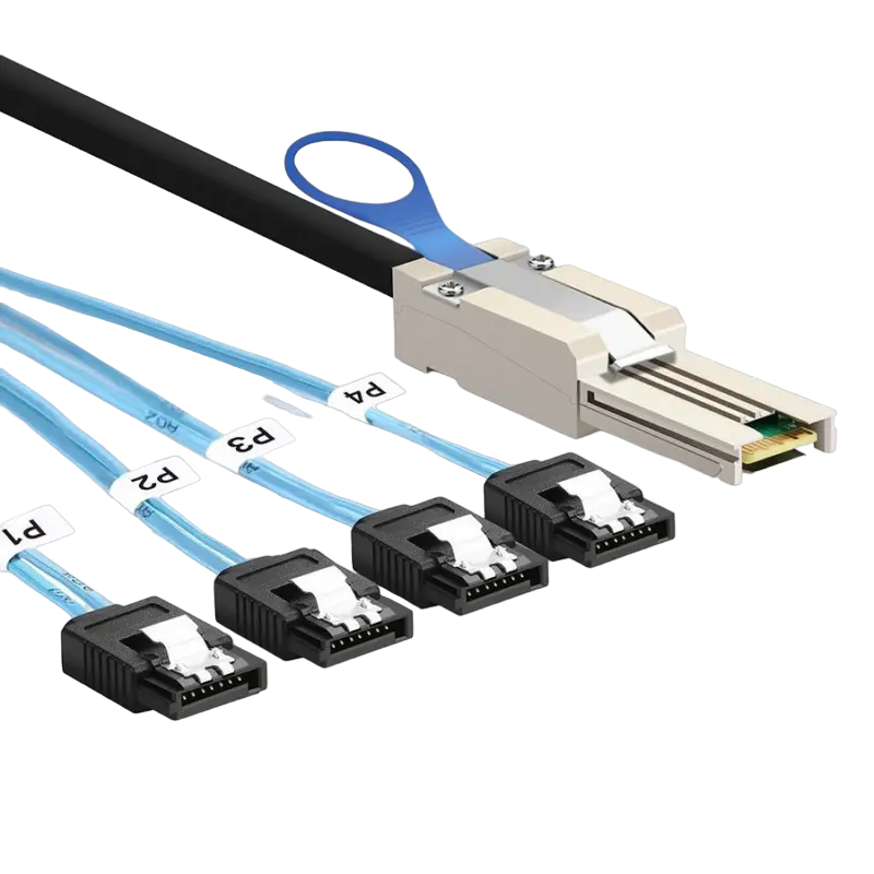Кабель RAID - SFF-8088, Чёрный,usb ,micro ,iphone, 3.5, tupe-c, тюльпаны