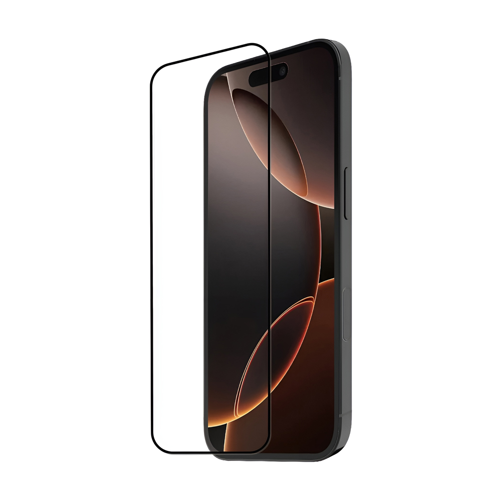 BIVA Tempered Glass 5D iPhone 17 Pro Max, Black (10pcs)