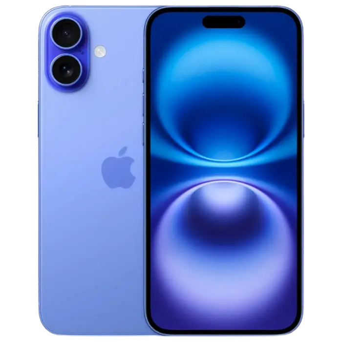 Смартфон Apple iPhone 16, 128Гб, Ультрамарин