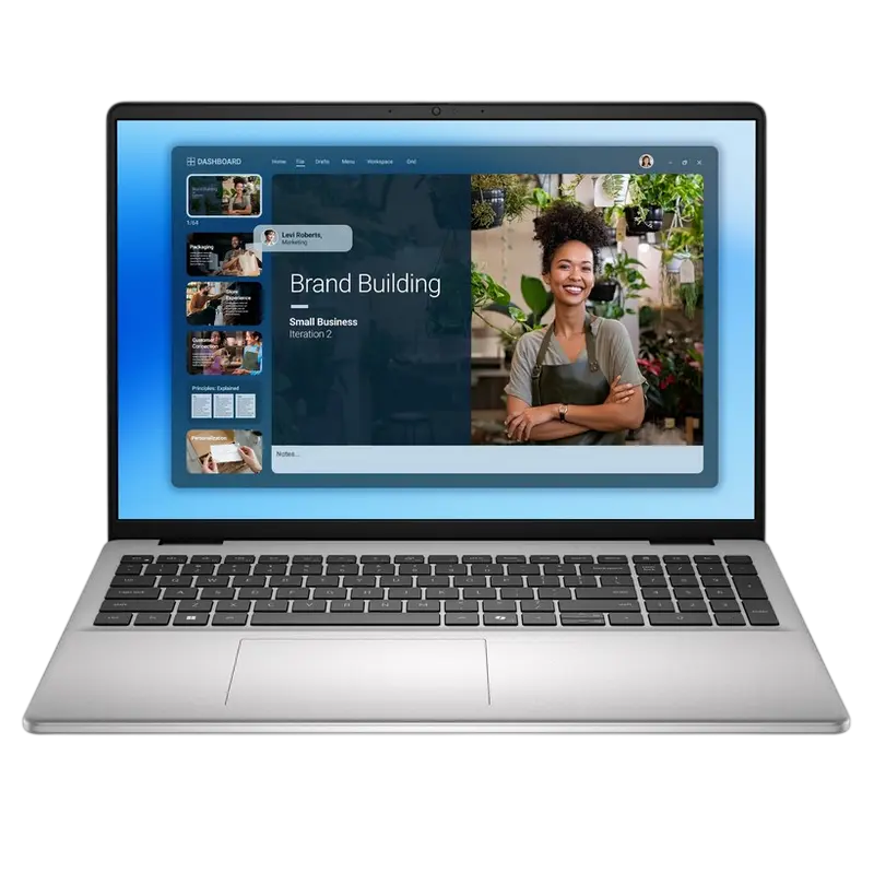 Ноутбук для бизнеса 16" DELL 16 DC16251, Platinum Silver, Intel Core 7 150U, 16Гб/512Гб, Linux Ubuntu
