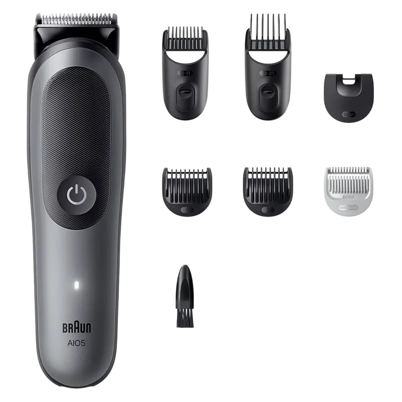 Мужской Триммер Braun AIO5520, Серый