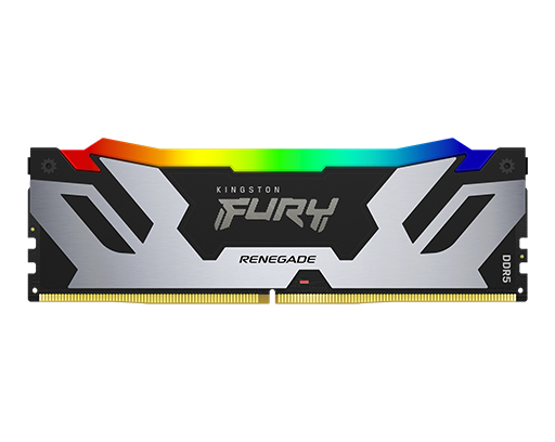 Оперативная память CUDIMM DDR5-8400 24GB Kingston FURY Renegade Silver RGB