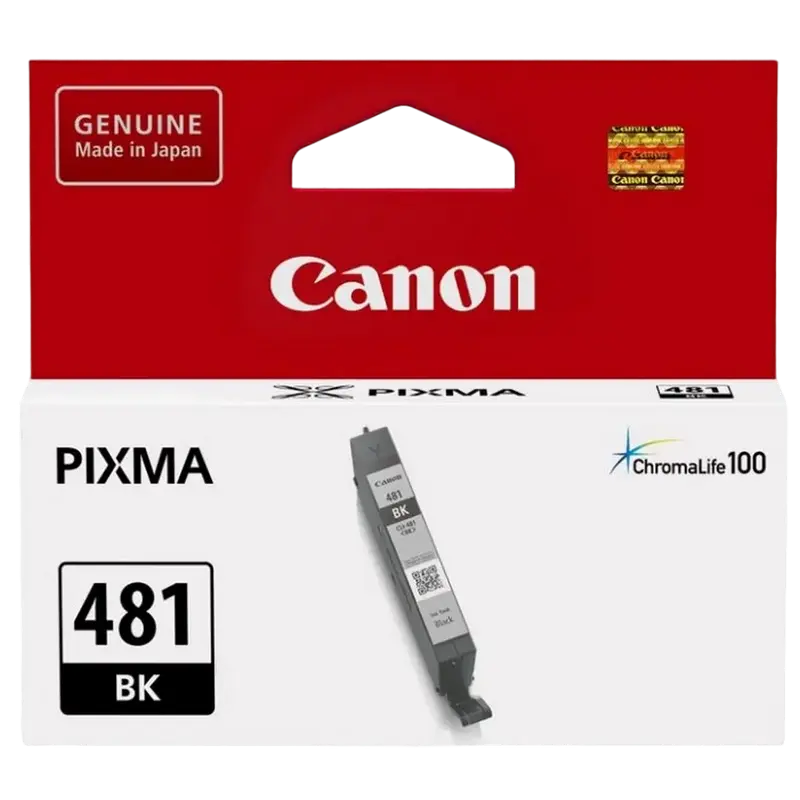 Картридж чернильный Canon CLI-481, 2101C001, Черный