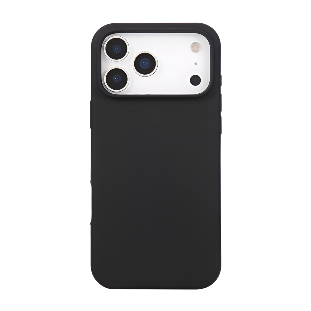 WOO Case Liquid Silicone iPhone 17 Pro/ iPhone 18 Pro, Black