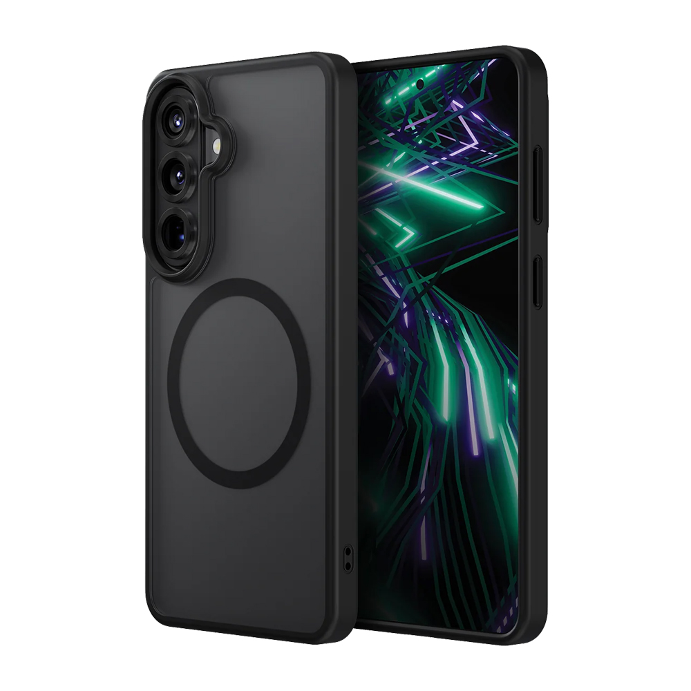 Uniq Case for Samsung S26 Plus Magclick Hybrid Veren, Smoky Frost