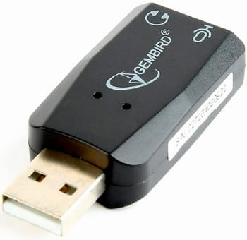 USB Sound Card Gembird SC-USB2.0-01, 3.5 mm sockets: stereo output, microphone mono input,процессоры ,оперативная память, ssd, M2, hdd, кейсы