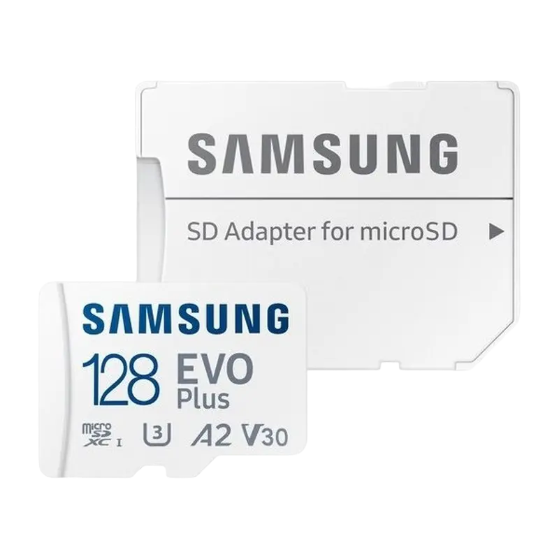 Карта памяти Samsung EVO Plus MicroSDXC, 128Гб (MB-MC128SA/KR)