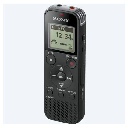 Цифровой диктофон SONY ICD-PX470, 4GB PC Link + MC slot ICD