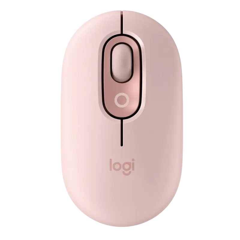 Беcпроводная мышь Logitech POP, Розовый