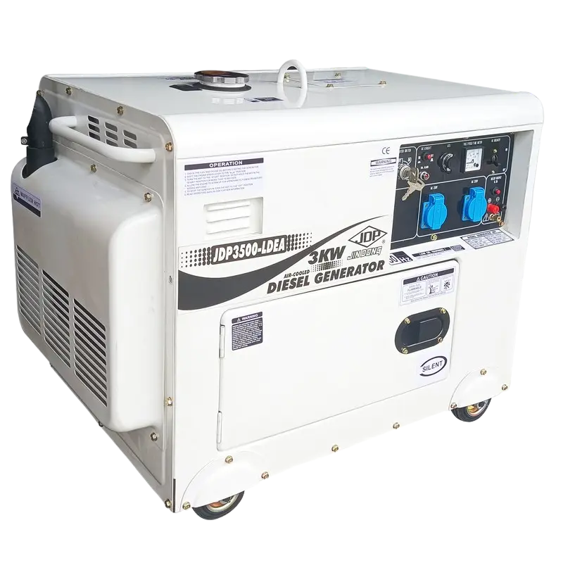 Дизельный генератор JDP JDP3500-LDEA, 230В, Однофазный этап, удлинители, ups, стабилизаторы