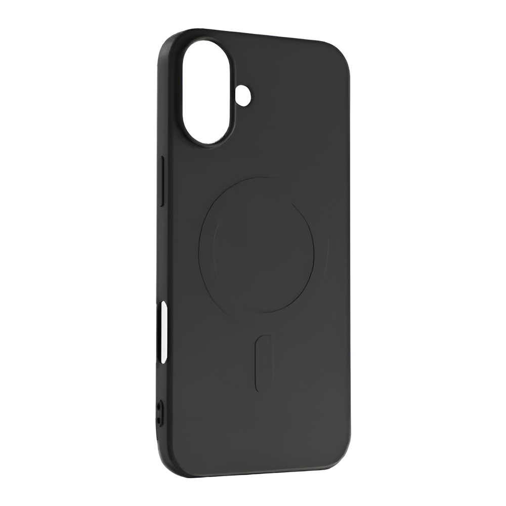 WOO Case Liquid Silicone MagSafe iPhone 16, Black